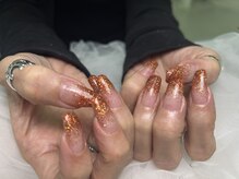 ミンク バイ キャンアイドレッシー(MINK by Can I Dressy)/オレンジラメグラデーション