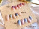 紫陽花ネイル