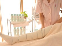 サロン ド ノア(Salon du noa.)/美脚バンテージで引締め！