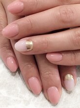 レディグリッター(Lady glitter)/ヌーディピンク&ミラー