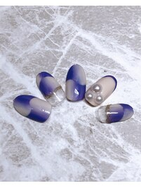 オンブレフレンチネイル