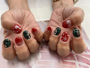 ネイル サロン ヴェレッド(Nail Salon VERED)/クリスマスアート　2023