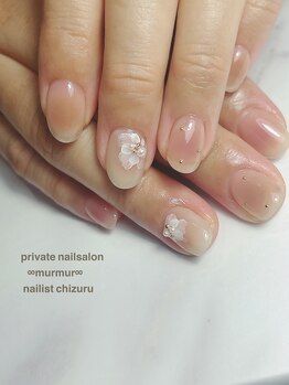 プライベート ネイルサロン マーマ(murmur)/フラワーネイル