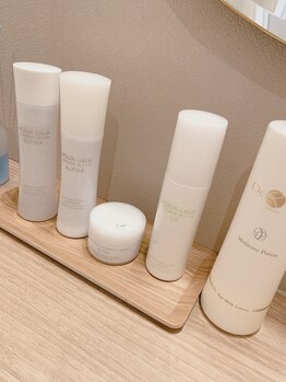 美肌工房 エステサロン上迫/お化粧品も各準備しております。