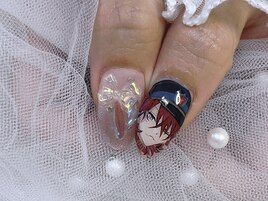 痛ネイル　ガーリー