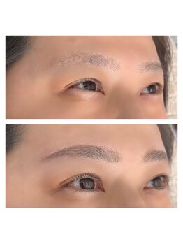 ラ ムーン アイラッシュアンドヘアメイク(La.Moon)/パリジェンヌブロウリフト