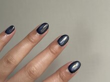 マーメイドネイル(mermaid nail)の雰囲気（フィルインオフ施術で自爪を守ります♪）