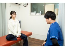 整体院 一の雰囲気（初回カウンセリング・評価を徹底し原因を追究します！）