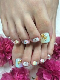 フット縦グラデーション