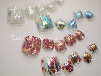 モモナ/フットホイルネイル