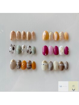 アールディ アイ ネイル(ARDY EYE NAIL)/10月キャンペーンデザイン