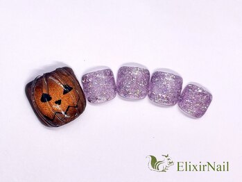 エリクサーネイル 神田(Elixir Nail)/フットやり放題/クーポン使用