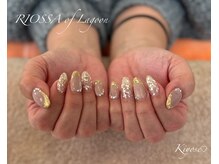 リオッサ オブ ラグーン(RIOSSA of Lagoon)/大人かわいいキラキララメネイル