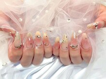 プティ アイビューティ 北浜店(peTiT eyebeauty)/チークネイル　韓国ネイル　