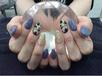 ロココ ラブリヤ ネイル 岡崎店(Rococo Lovelya Nail)の写真/繊細な手書きアートが高評★経験豊富なプロが創る上質アートにファン多数!!やりたかった理想を叶えます♪