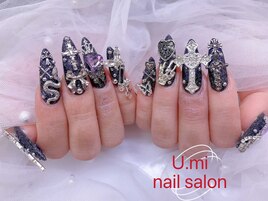 チップ長さ出し・地雷ネイル