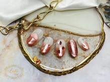 ラスターネイル(Luster nail)/ハートグラデーション