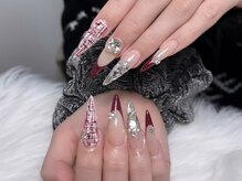 アンドノン(&non)/ツイードネイル