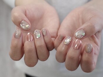 シーズネイル 横浜店(She's nail)の写真/定額¥4500★サンプル多数用意!追加料金無!初回オフ込!定額Art¥4500【写真:初回オフ込¥7980】横浜★