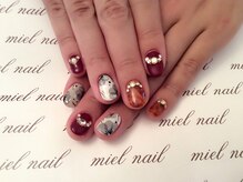 ミエル ネイル(miel nail)の雰囲気（シンプルからデザインアートまでご用意しております☆）