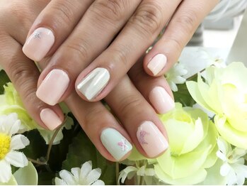 プルミエ ネイル(Premier Nail)/ミラーネイル☆