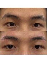 メンズビューティーカフェザパーム 大阪梅田(MEN'S BEAUTY CAFE×THE PERM)/パーマに合うメンズ眉毛Wax