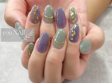 ユーネイル 南浦和店(you NAIL)/持ち込み　ニュアンスアート