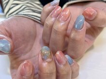 ネオリーブシェリエ 浅草店(Neolive cherie)/持ち込み春色ニュアンスネイル