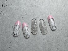 ワン 四条烏丸(One)/pink lace french