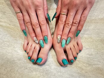 ネイルスタジオ マルア 高崎店(Nail Studio Malua...)/Hand&Foot1カラー