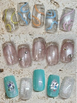 ネイルジョブ(NAIL JOB)の写真/［ブレンドカラー(カラー調合)に選べるbase◎TOPの質感ハイクオリティ］洗練された技術と丁寧なケア☆