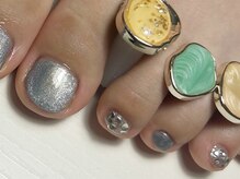 ジェミーネイル(JeMY nail)/〈フット〉こだわりアート