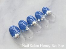 ハニービービー(Honey Bee Bee)/貝殻＆シルバーラメ