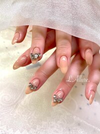 ビジューネイル♪