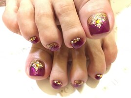 シェラックフットネイル