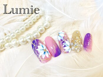 ルミエ(Lumie)/成人式和柄ネイル☆ ¥10800