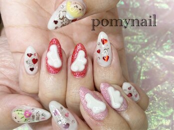 ポミーネイル 新宿西口店(pomy nail)/3Dネイル 事前問い合わせ必須