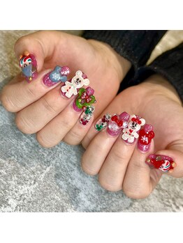 ダリア(Dahlia)/キャラクターネイル