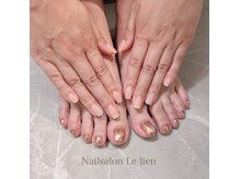 ネイルサロン ル リアン(Nailsalon Le lien)の雰囲気（フットネイルも多数ご用意☆ハンド・フット同時施術も可能です☆）