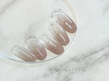 ネイルサロン マリキータ(MARIQUITA)/グレージュ/春ネイル/卒業