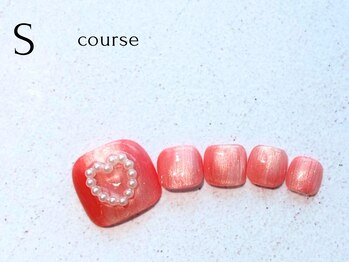 定額ネイルSコース　フット