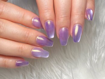 リノイキ 粋(lino)の写真/朝9時から営業★フィルインで自爪を削らずネイルを♪【ワンカラー¥7150/マオジェル・アート2本¥8360】