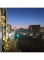 ブリーゼ湘南 当店とは反対側、辻堂駅西口からの富士山の夕焼けは絶景です♪