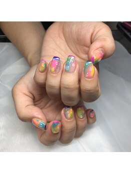 水滴ネイルが可愛いんだ!