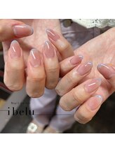 イベル 京橋店(ibelu)/チーク×フレンチネイル