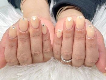 シンプル定額/ハートネイル