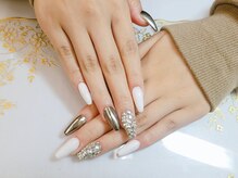 プリンセスネイル(Princess NAIL)/クール可愛いミラーネイル★