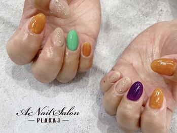 エーネイルサロン プラーカ本店(A-Nail Salon)/個性派ネイル