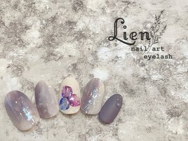 ゴージャスネイル★梅雨ネイル