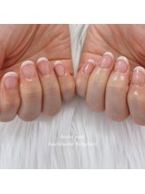 はあとねいる 八戸日計店/シンプルフレンチネイル